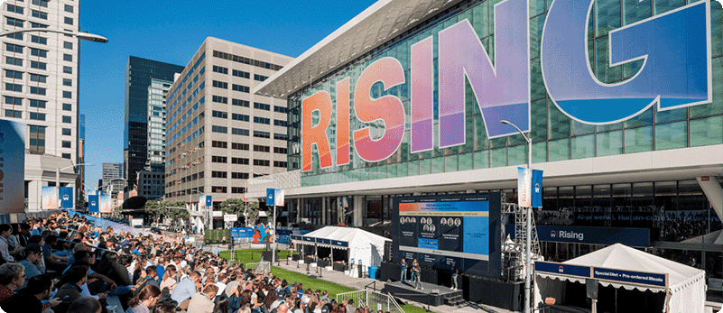 Workday Rising venue exterior